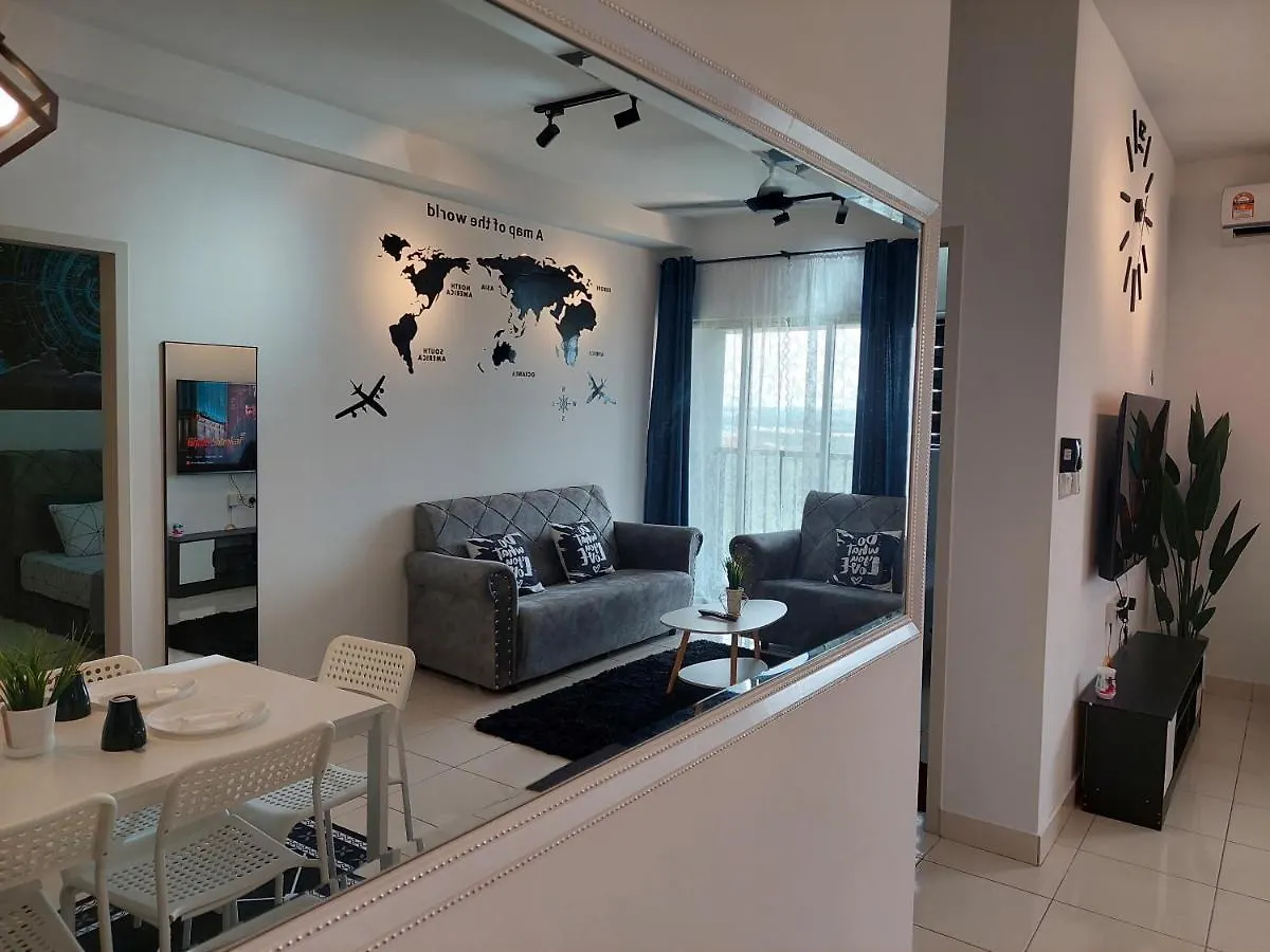 Apartment Klia Travel Homestay - 3R 2B - Wifi & Netflix Sepang Malaysia